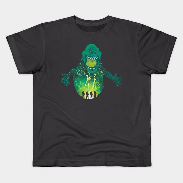 Evil Spectre Kids T-Shirt by Daletheskater